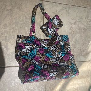 Vera Bradley bag and sunglasses holder in great condition!